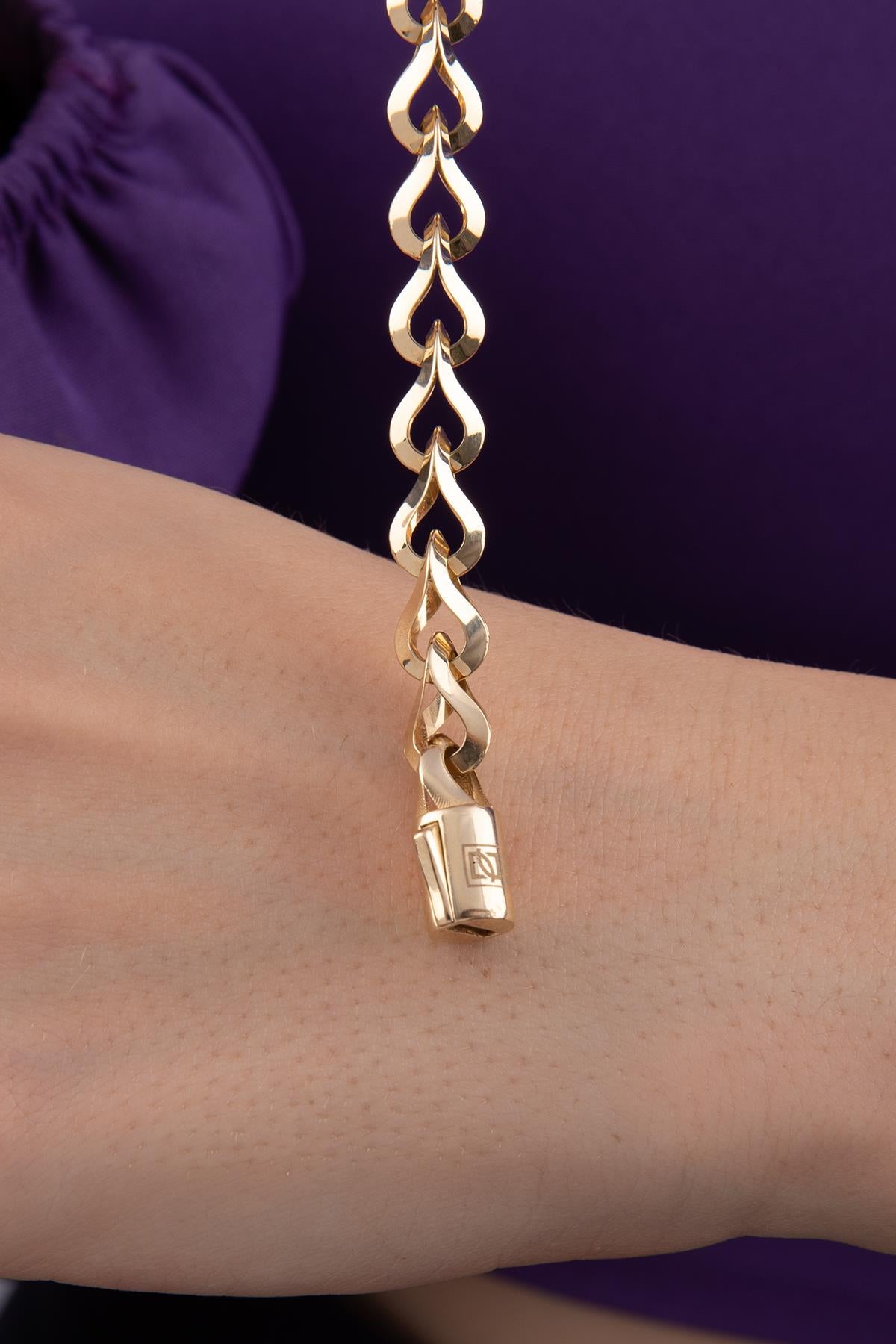 14K Gold Flora Bracelet