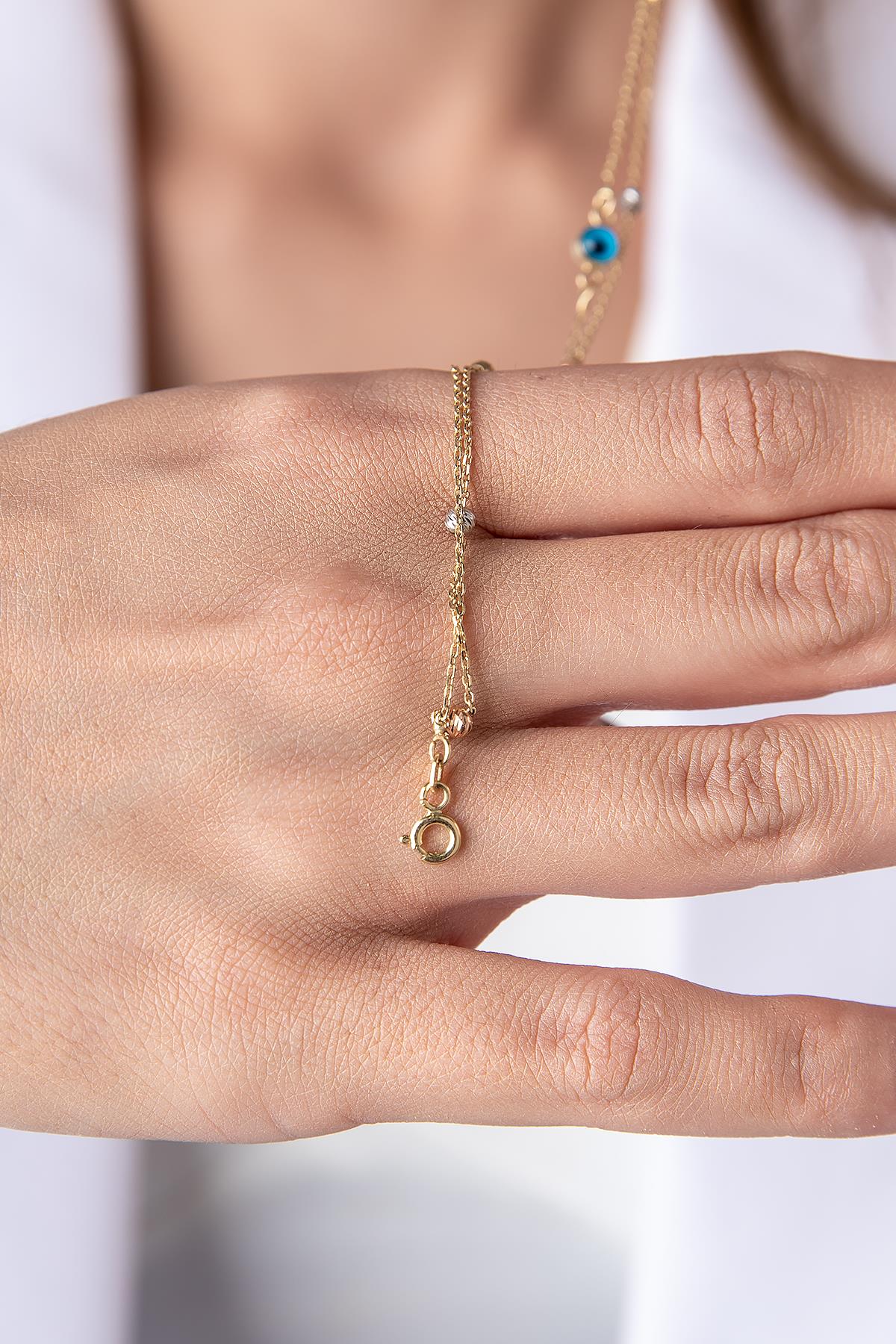 14K Gold Nova Bracelet