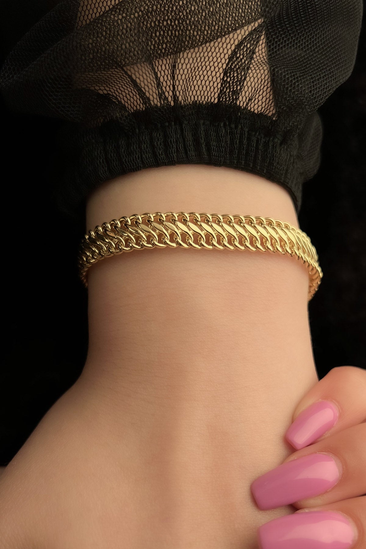14K Gold Vienna Otto Bracelet