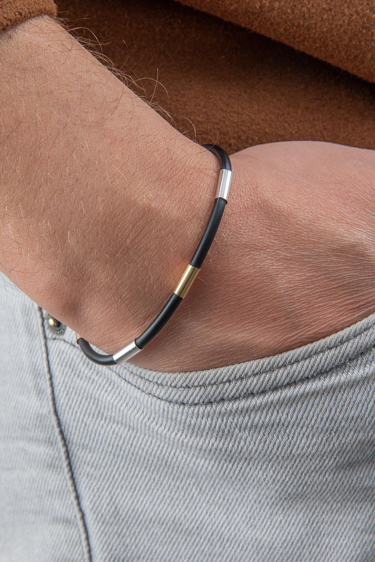 14K Gold Roller Bracelet
