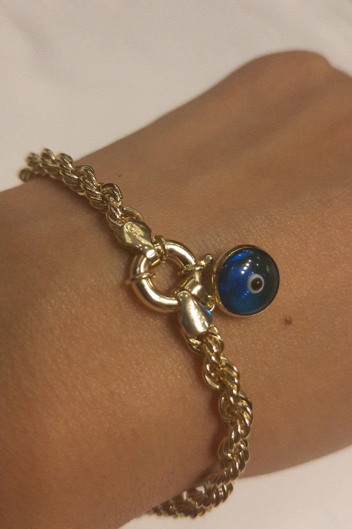 14K Gold Rope Bracelet